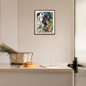 Pablo Picasso Wall Art The Clown And The Harlequin Poster Framed Art
