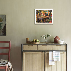 Vincent Van Gogh The Courtyard of The Hospital Wall Art Van Gogh Poster