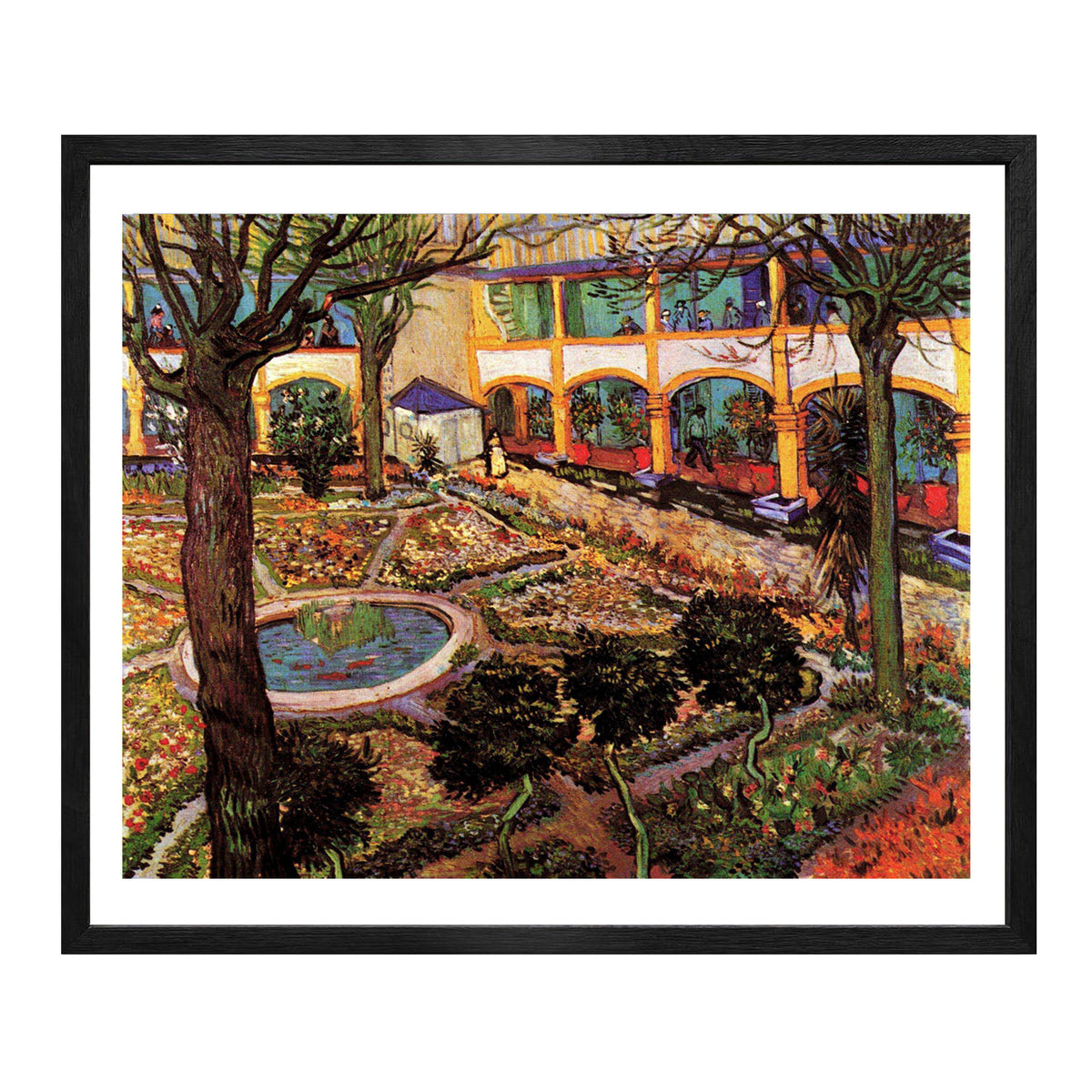 Van Gogh Art Lane In Garden