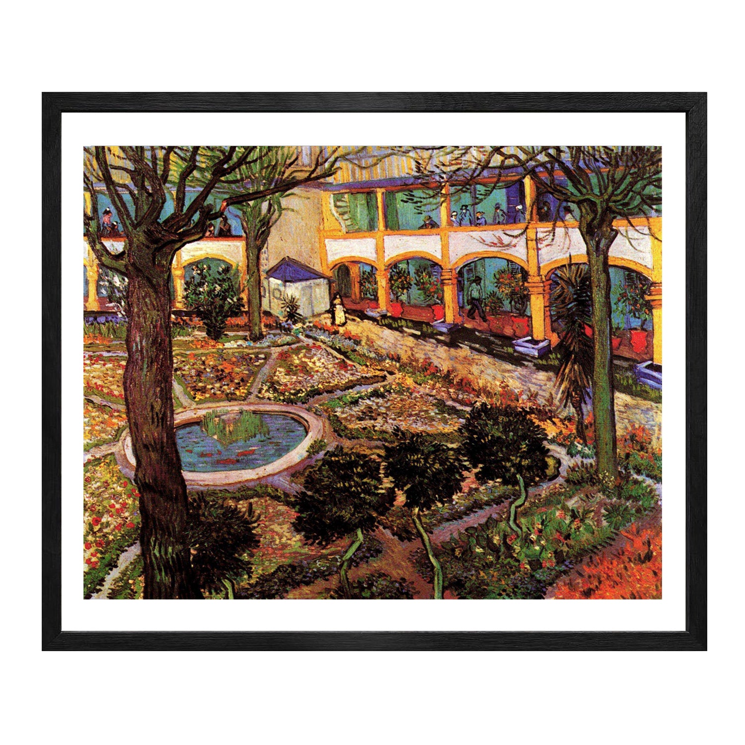 Van Gogh Art Lane In Garden