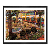 Van Gogh Art Lane In Garden