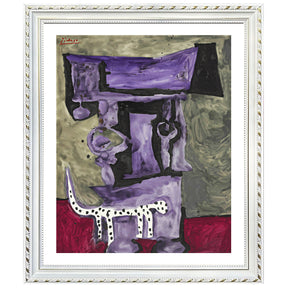 Pablo Picasso Wall Art The Dalmatian Dog Poster Framed Art