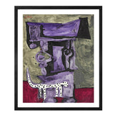 Pablo Picasso Wall Art The Dalmatian Dog Poster Framed Art