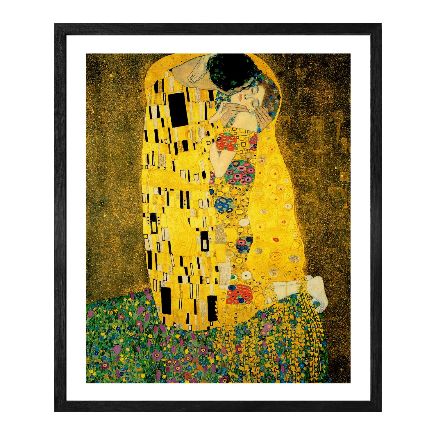 Gustav Klimt Wall Art The Kiss Poster Framed Klimt Art