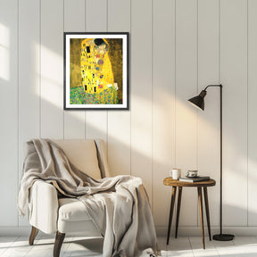 Gustav Klimt Wall Art The Kiss Poster Framed Klimt Art