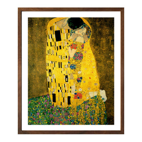 Gustav Klimt Wall Art The Kiss Poster Framed Klimt Art