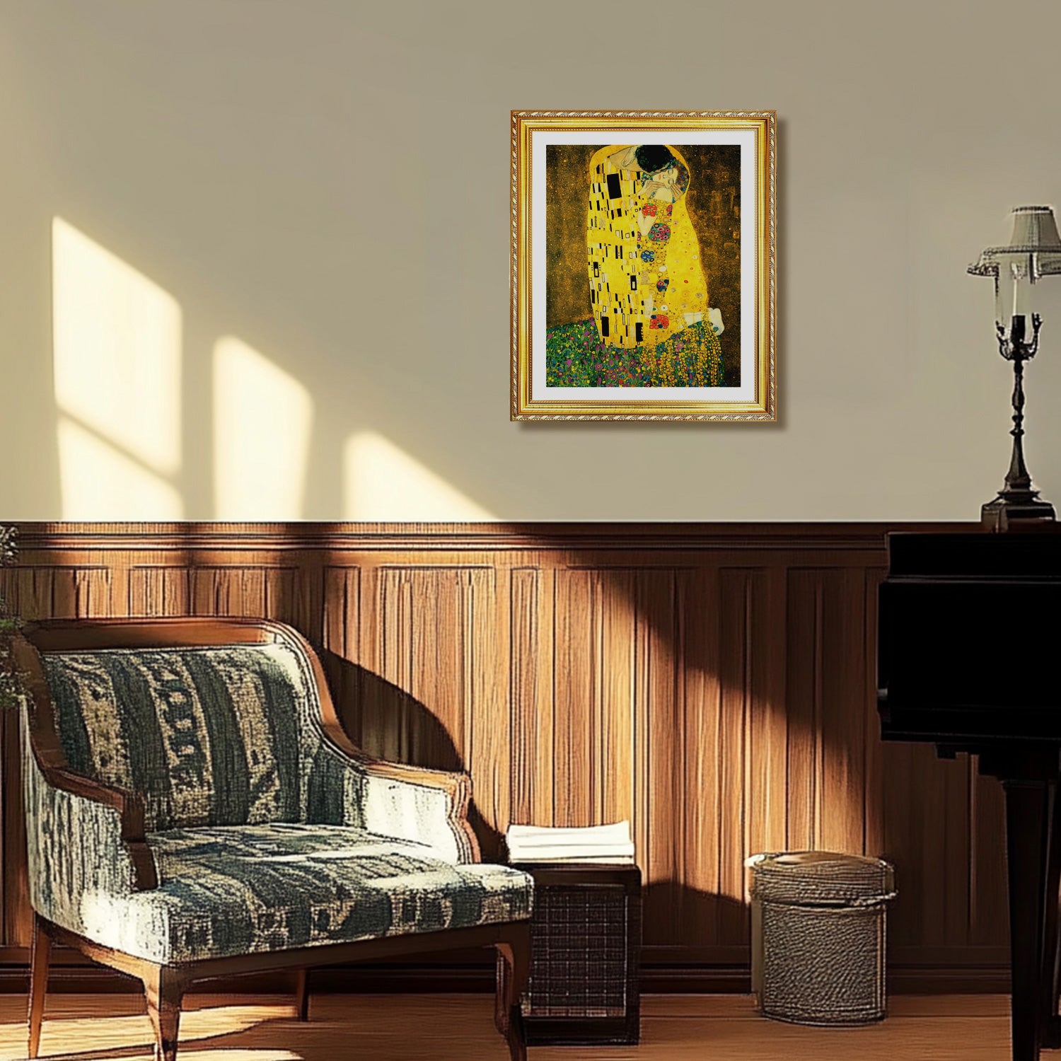 Gustav Klimt Wall Art The Kiss Poster Framed Klimt Art