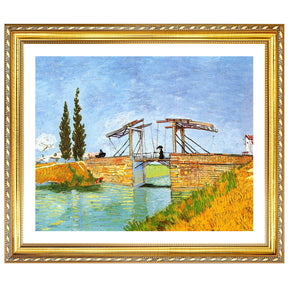 Vincent Van Gogh The Langlois Bridge Wall Art Van Gogh Poster
