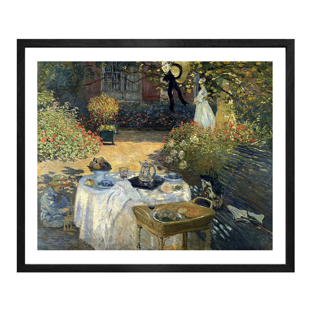 Monet Art Lane In Garden