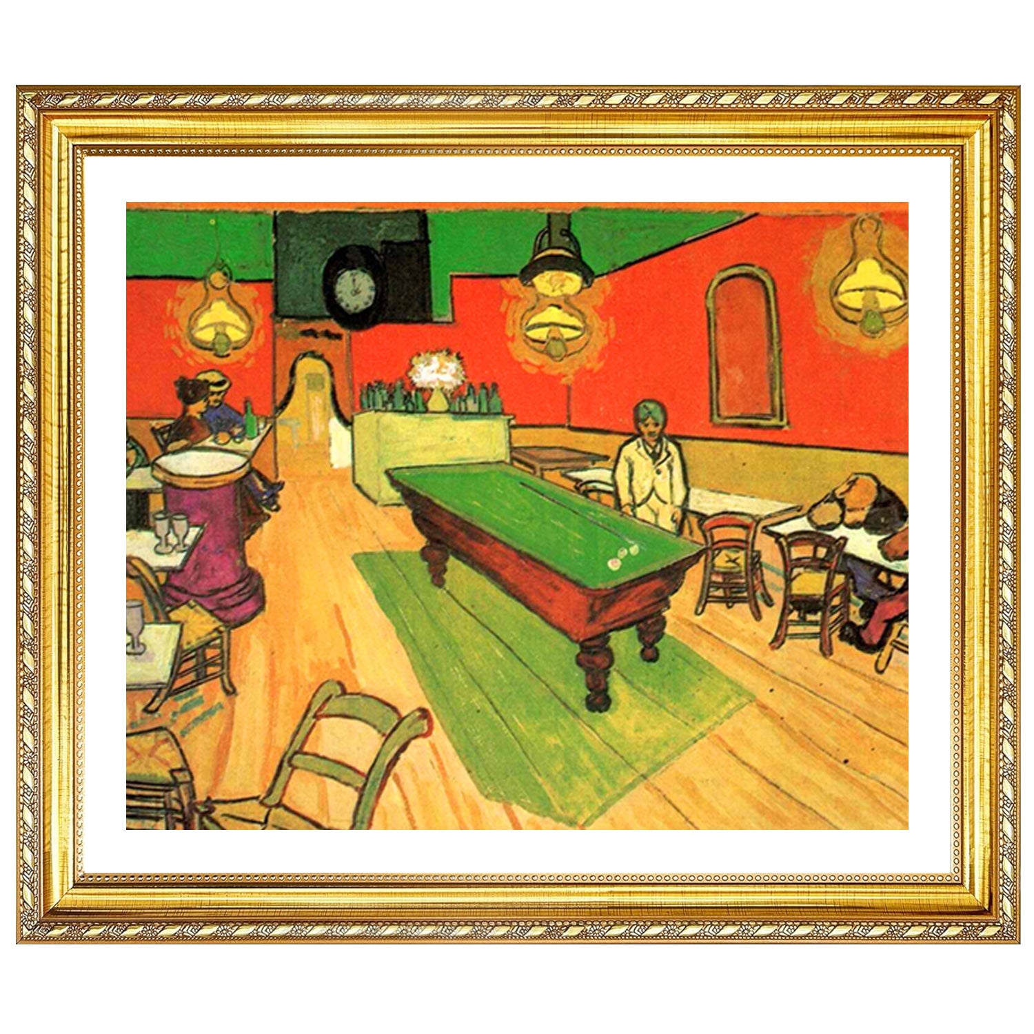 Vincent Van Gogh The Night Cafe Wall Art Van Gogh Poster