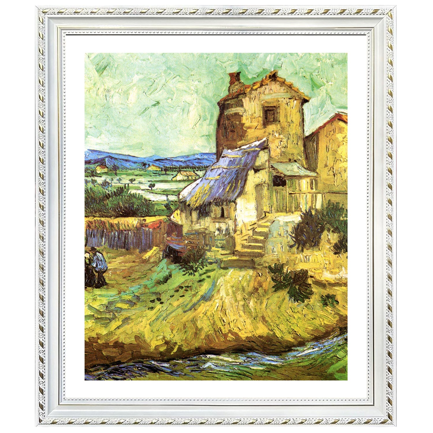 Vincent Van Gogh The Old Mill Wall Art Van Gogh Poster
