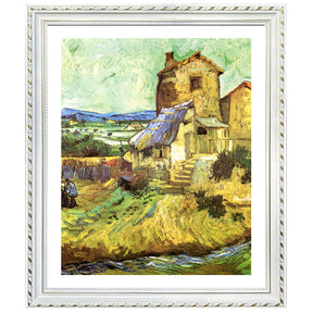 Vincent Van Gogh The Old Mill Wall Art Van Gogh Poster