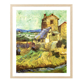 Vincent Van Gogh The Old Mill Wall Art Van Gogh Poster