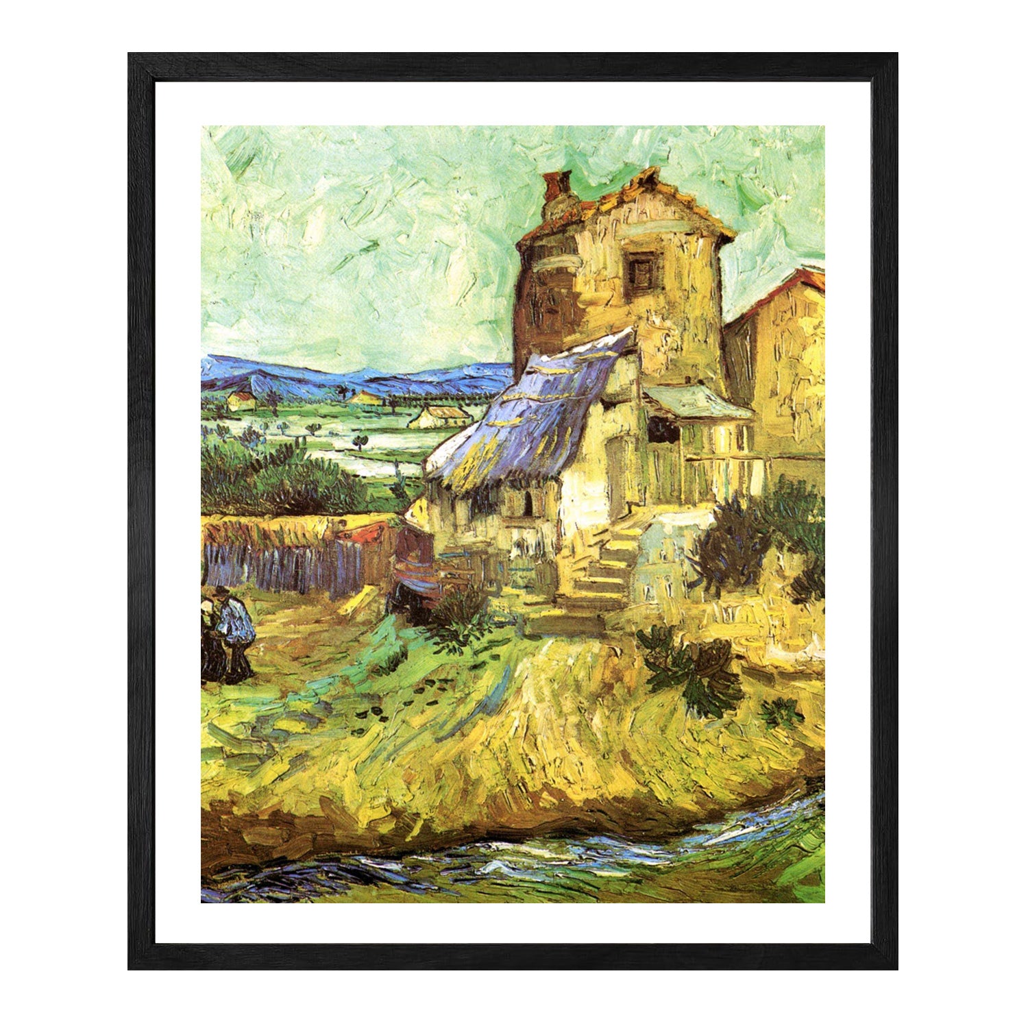 Van Gogh Art Lane In Garden