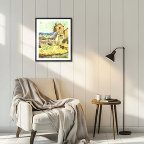 Vincent Van Gogh The Old Mill Wall Art Van Gogh Poster