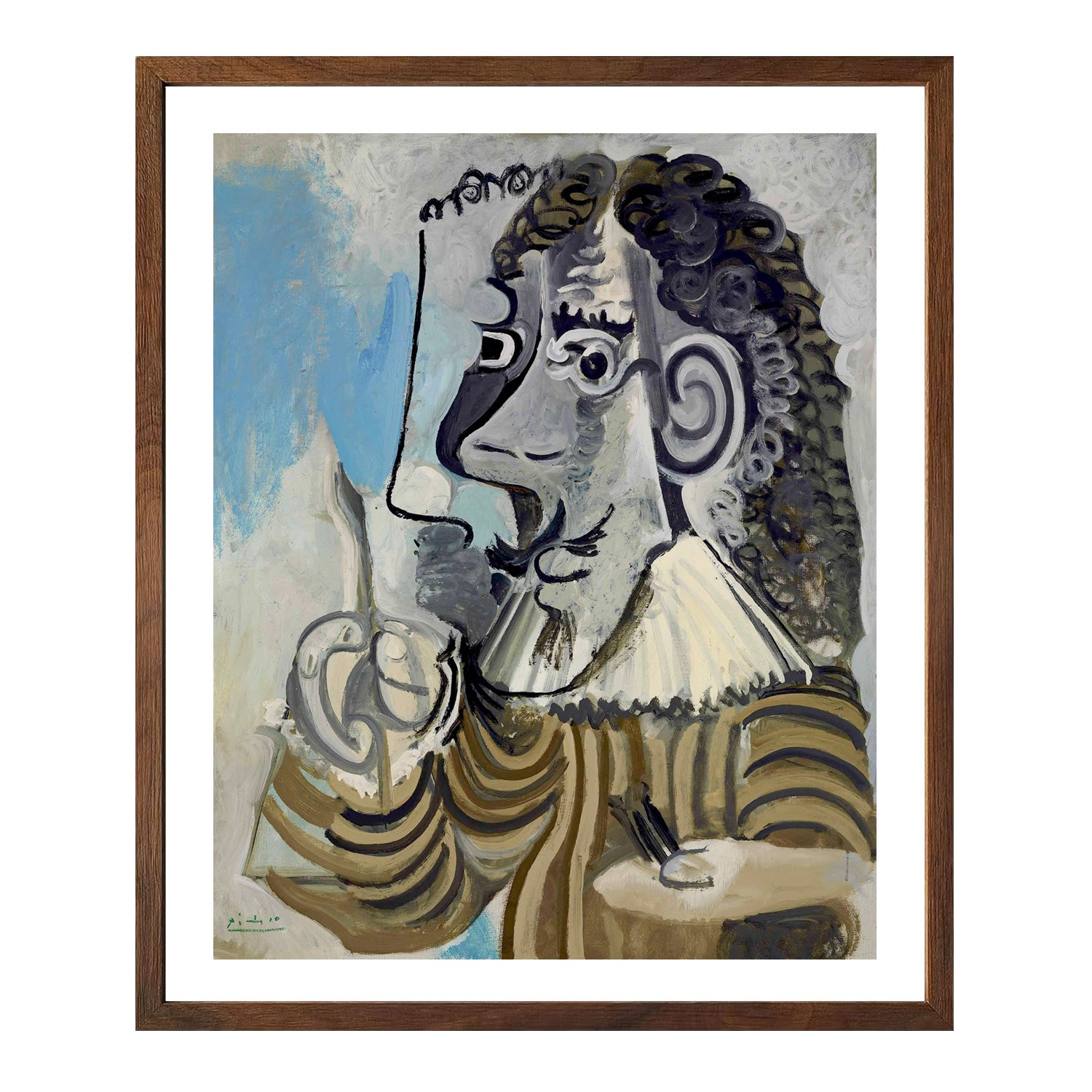 Pablo Picasso Wall Art The Painter Poster Framed Art
