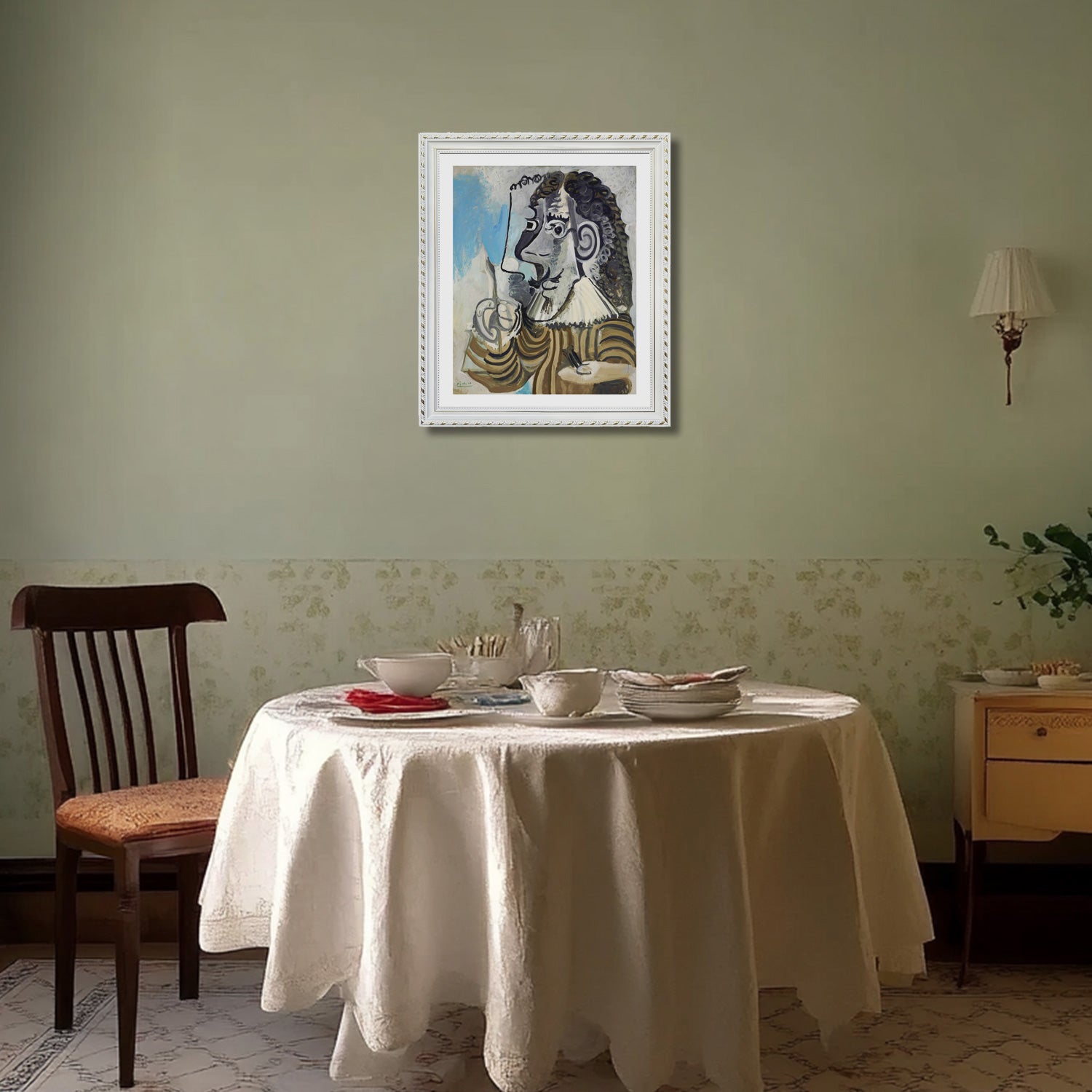 Pablo Picasso Wall Art The Painter Poster Framed Art