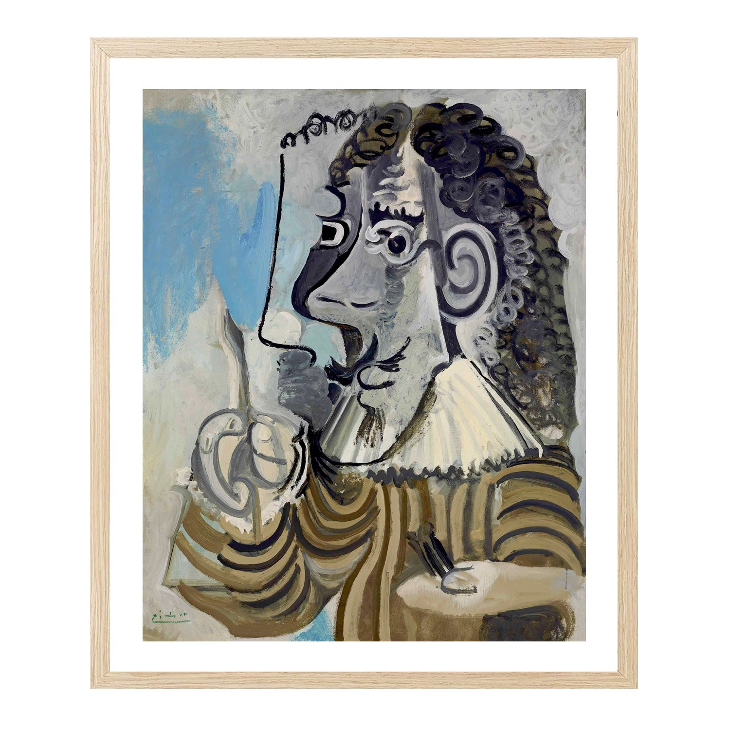 Pablo Picasso Wall Art The Painter Poster Framed Art