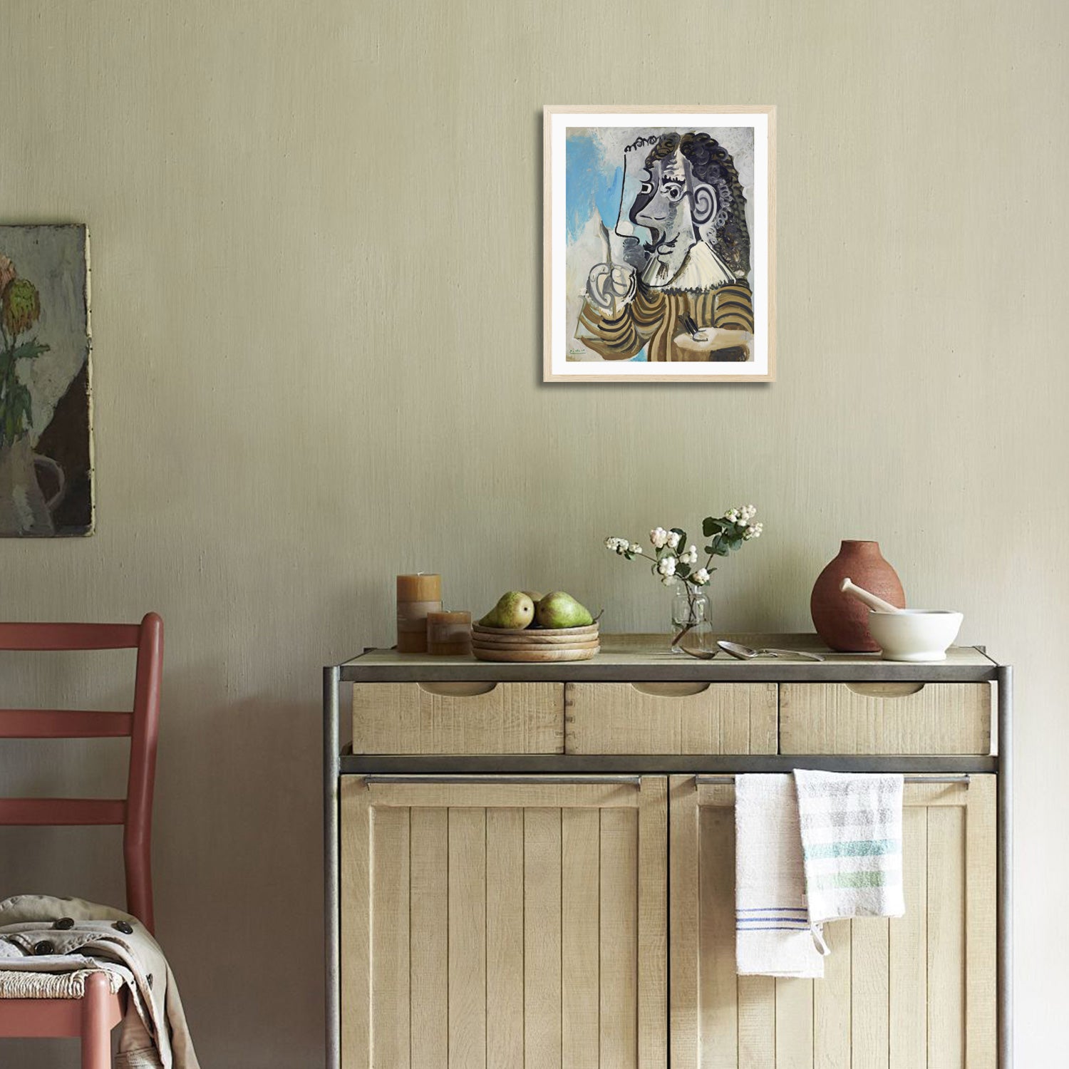 Pablo Picasso Wall Art The Painter Poster Framed Art