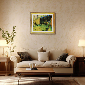 Vincent Van Gogh The Railway Bridge Wall Art Van Gogh Poster