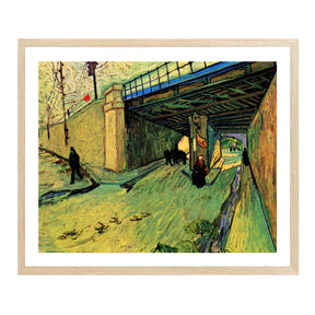 Vincent Van Gogh The Railway Bridge Wall Art Van Gogh Poster