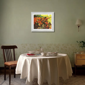 Vincent Van Gogh The Red Vineyard Wall Art Van Gogh Poster