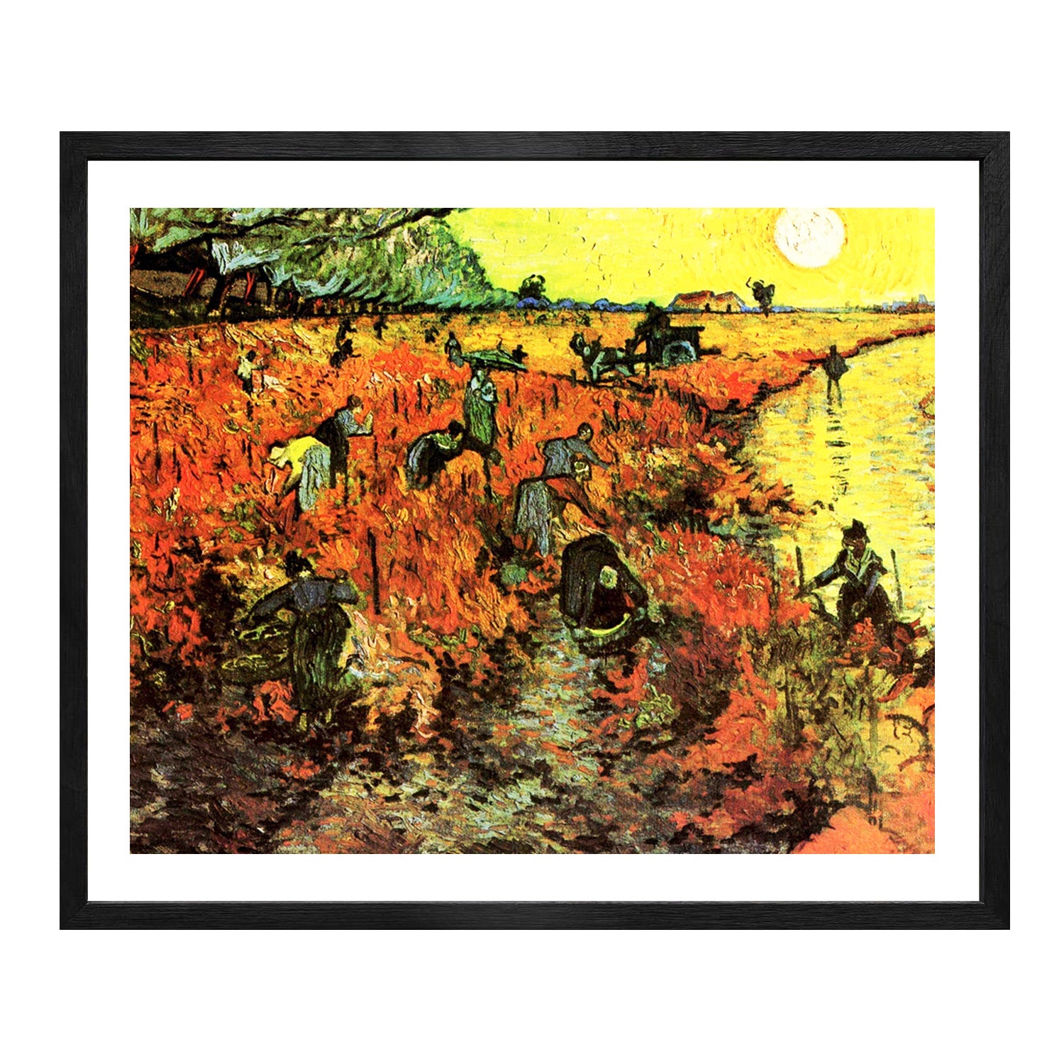 Van Gogh Art Lane In Garden