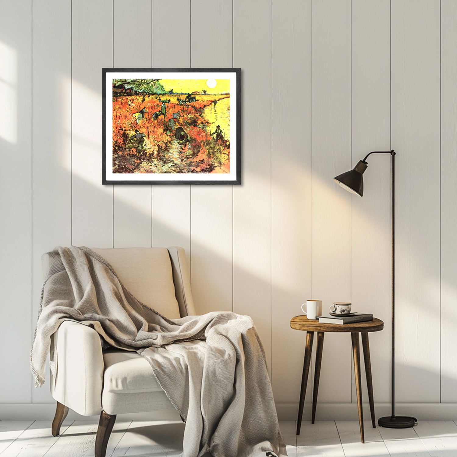 Vincent Van Gogh The Red Vineyard Wall Art Van Gogh Poster