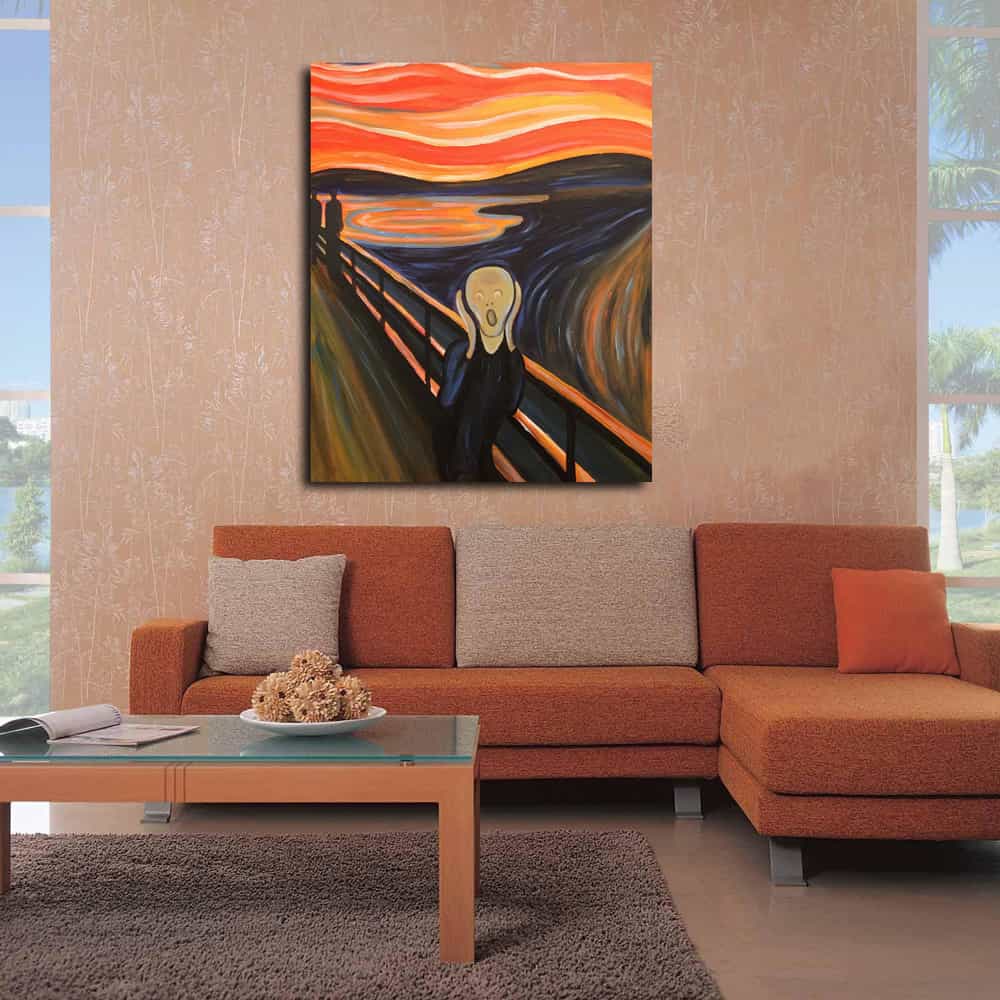 The Scream Canvas Art