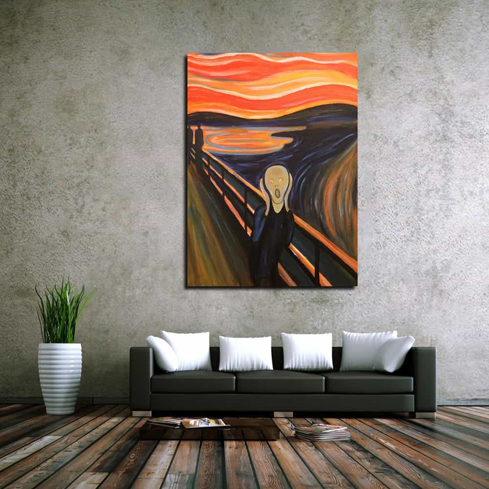 The Scream Canvas Art