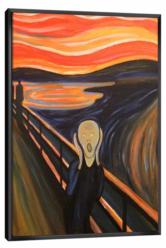 The Scream Canvas Art