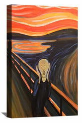 The Scream Canvas Art