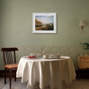 Claude Monet Wall Art The Seine At Argenteuil Poster Framed