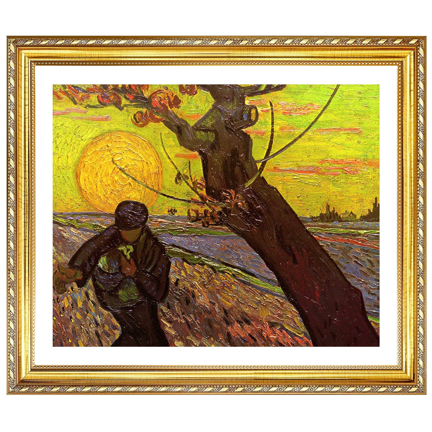 Vincent Van Gogh The Sower Wall Art Van Gogh Poster