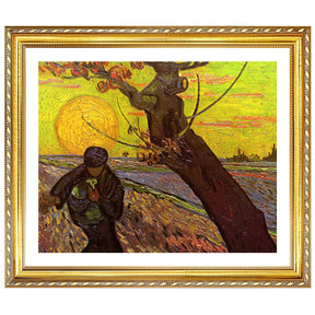Vincent Van Gogh The Sower Wall Art Van Gogh Poster