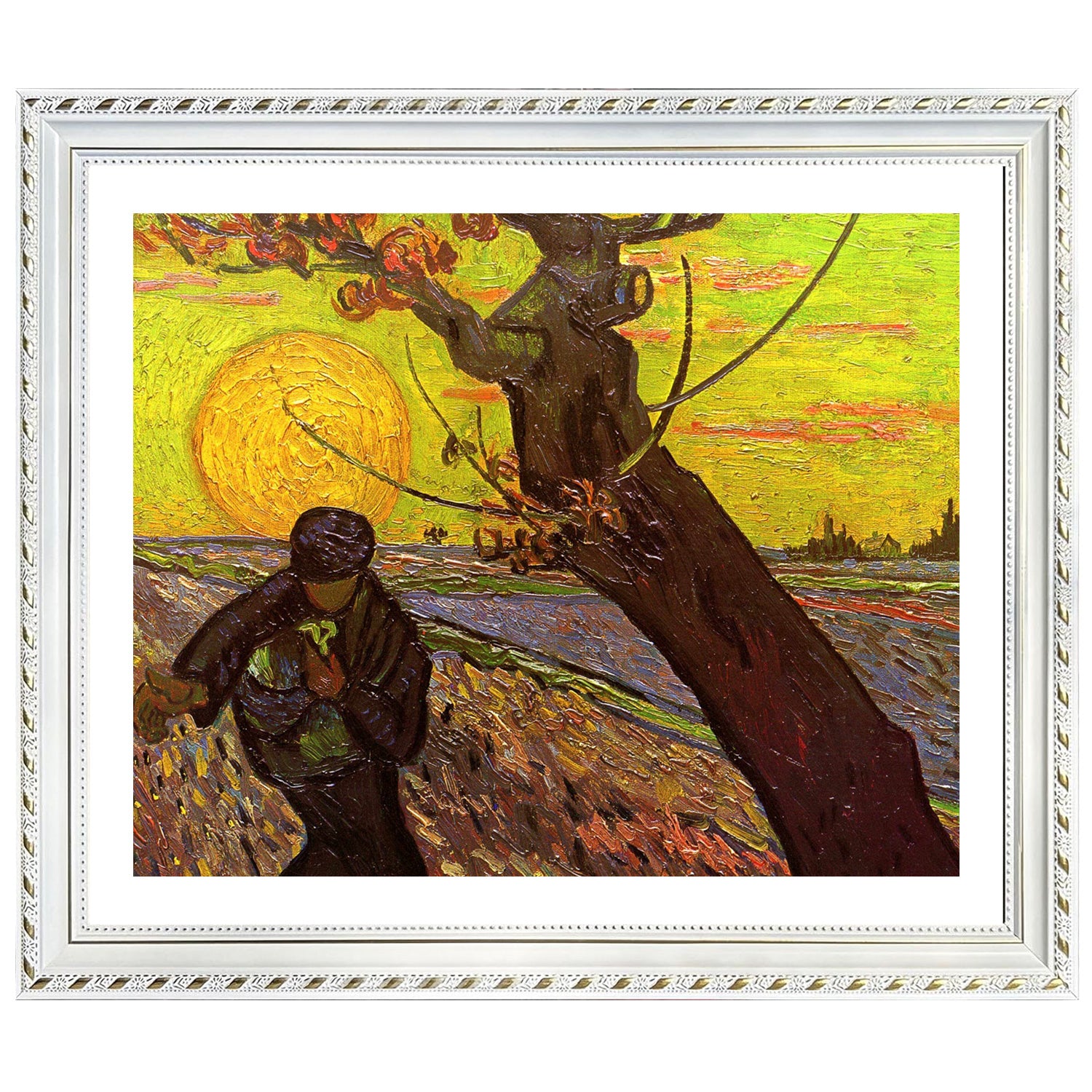Vincent Van Gogh The Sower Wall Art Van Gogh Poster