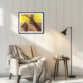 Vincent Van Gogh The Sower Wall Art Van Gogh Poster