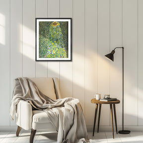 Gustav Klimt Wall Art The Sunflower Poster Framed Klimt Art