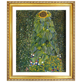 Gustav Klimt Wall Art The Sunflower Poster Framed Klimt Art