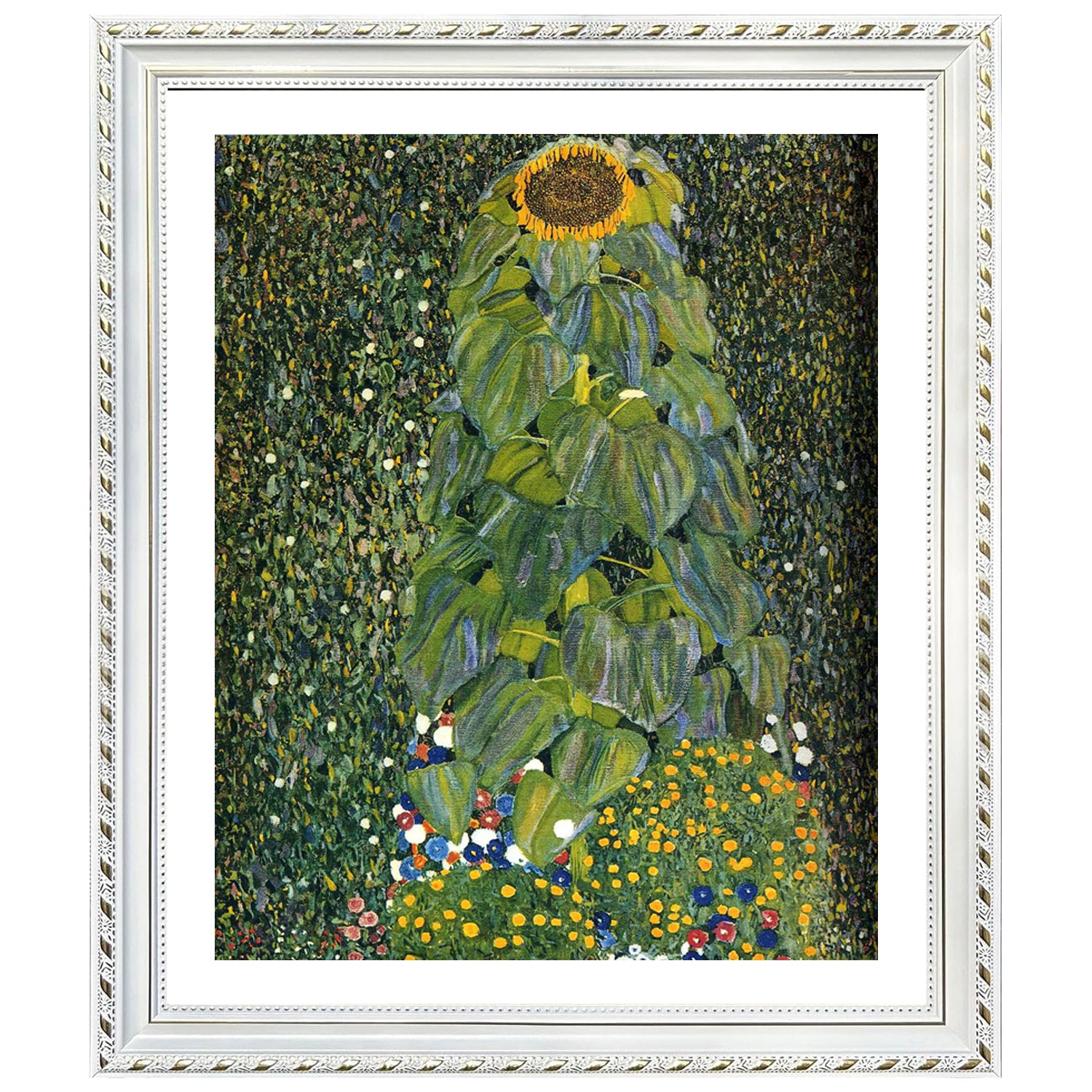 Gustav Klimt Wall Art The Sunflower Poster Framed Klimt Art