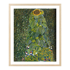 Gustav Klimt Wall Art The Sunflower Poster Framed Klimt Art