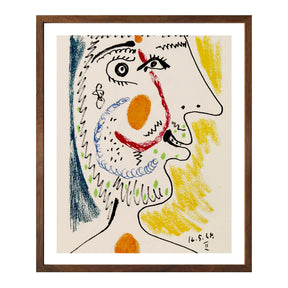 Pablo Picasso Wall Art The Taste Of Happiness Poster Framed Art