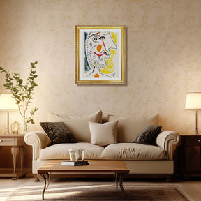 Pablo Picasso Wall Art The Taste Of Happiness Poster Framed Art