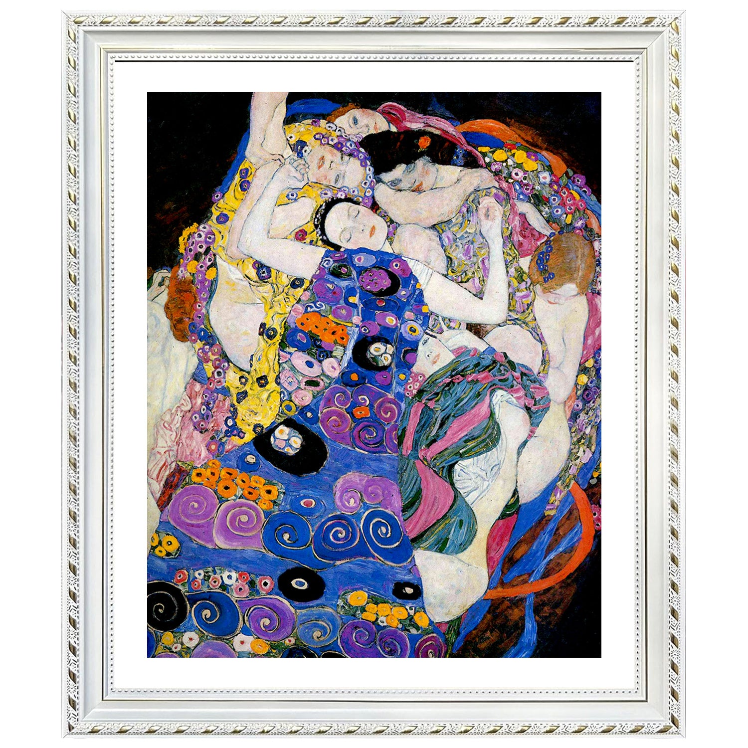 Gustav Klimt Wall Art The Virgins Poster Framed Klimt Art