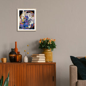 Gustav Klimt Wall Art The Virgins Poster Framed Klimt Art