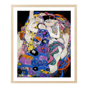 Gustav Klimt Wall Art The Virgins Poster Framed Klimt Art