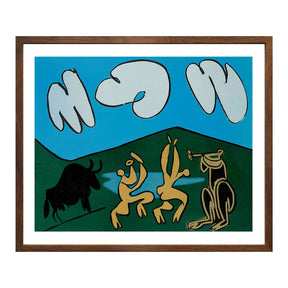 Pablo Picasso Wall Art The Figures Poster Framed Art