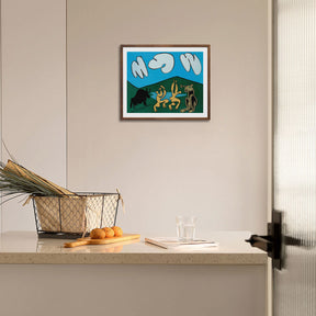 Pablo Picasso Wall Art The Figures Poster Framed Art