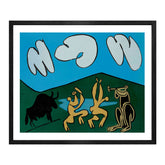 Pablo Picasso Wall Art The Figures Poster Framed Art