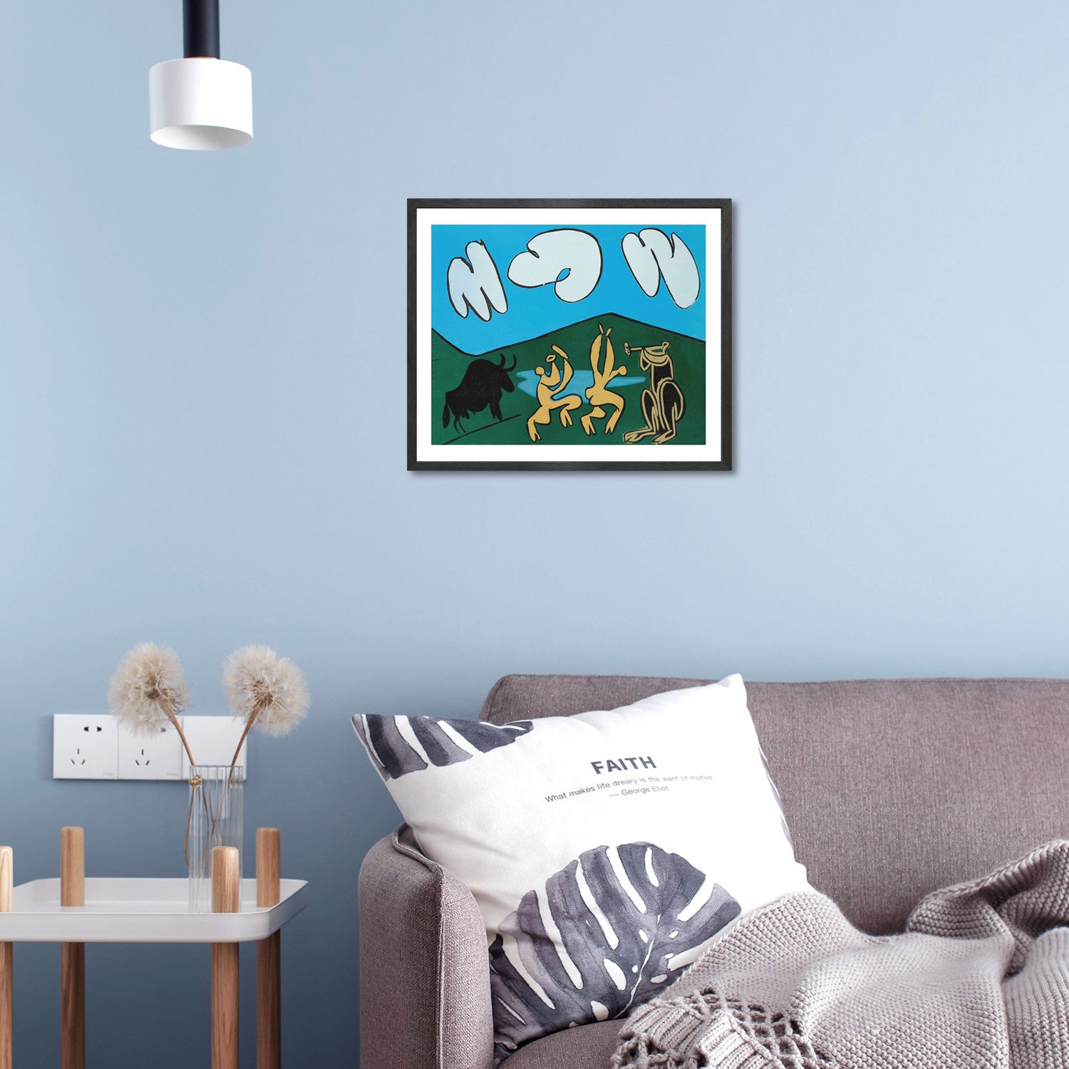 Pablo Picasso Wall Art The Figures Poster Framed Art